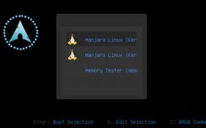 Настройка grub manjaro linux