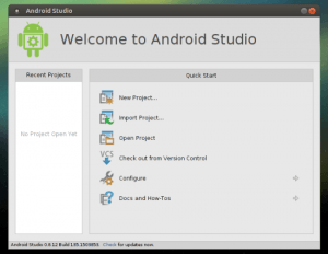 android studio ubuntu which versions
