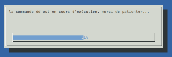 Как посмотреть прогресс dd linux
